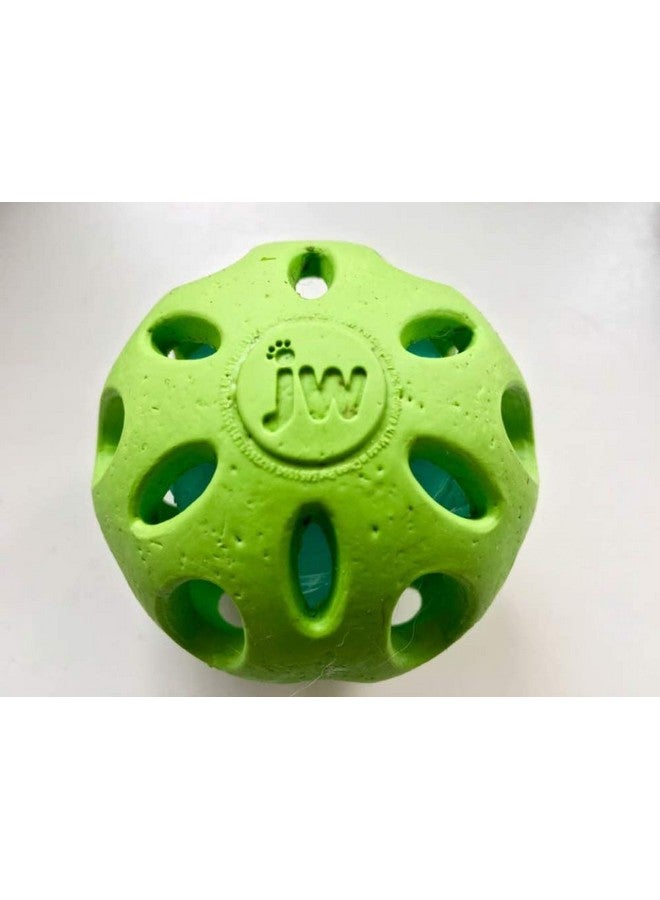 جي دبليو لعبة جلب ومضغ الكرات المقرمشة من Pet Crackle Heads Crackle Ball Crunchy Noise Chew Fetch للكلاب، بألوان متنوعة، مقاس كبير 4 أقدام قطر - Image 5