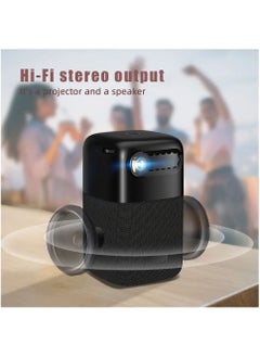 BYINTEK BYINTEK P15 projector 3D 4K Cinema 1080P Smart Android Wifi LED DLP Home Theater Outdoor Portable Mini Projector with Battery  - Image 3