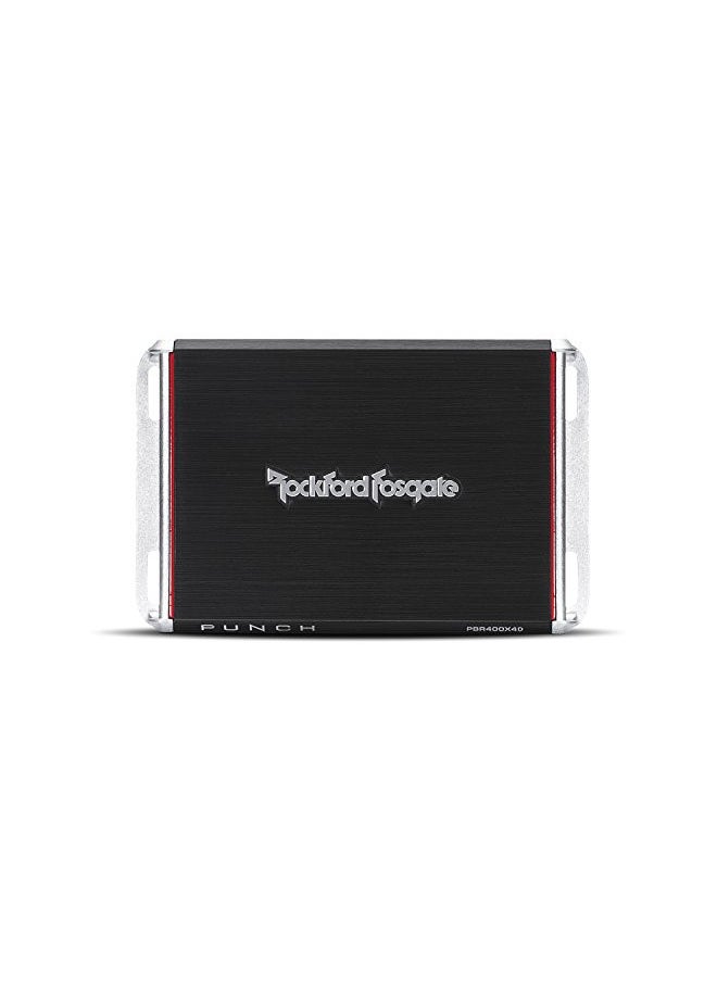 Rockford Fosgate Rockford Fosgate Punch PBR400X4D Compact Chassis 400-Watt Full-Range 4-Channel Amplifier  - Image 1