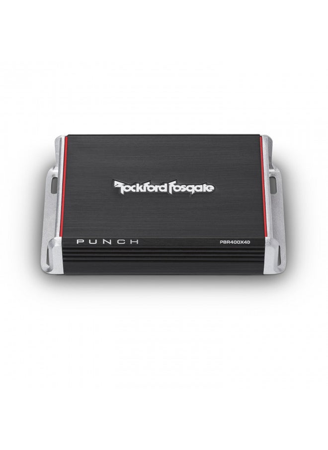 Rockford Fosgate Rockford Fosgate Punch PBR400X4D Compact Chassis 400-Watt Full-Range 4-Channel Amplifier  - Image 3