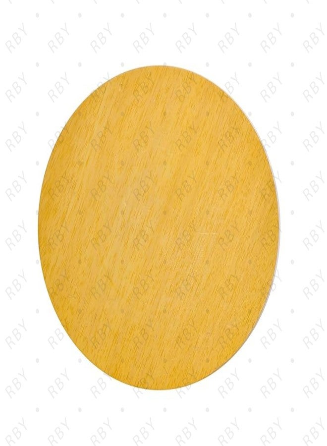 RBY Wooden Chakla Roti Maker Rolling Board (9 Inch, White) Made in India (Yellow) - Image 4
