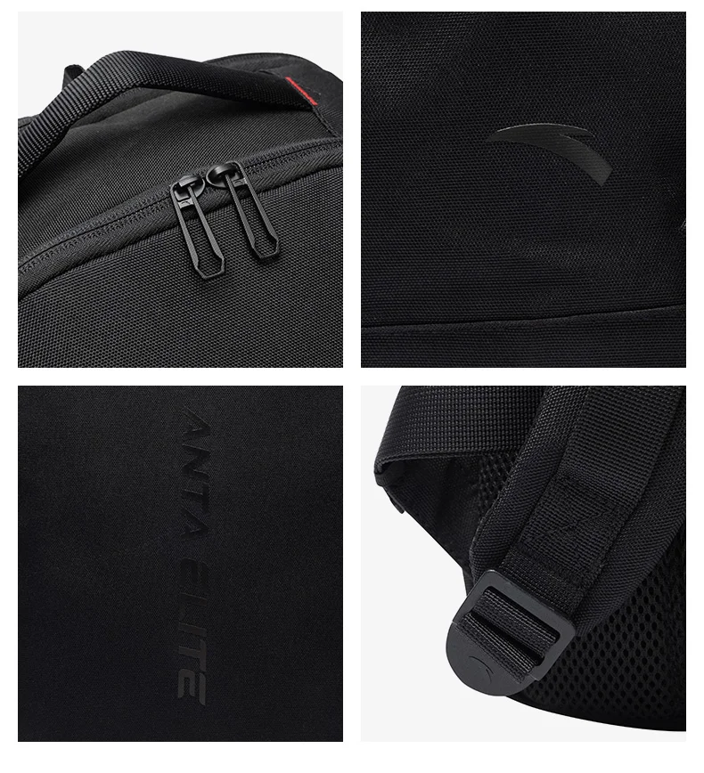 ANTA ANTA Unisex Backpack Black-CROSS TRAINING