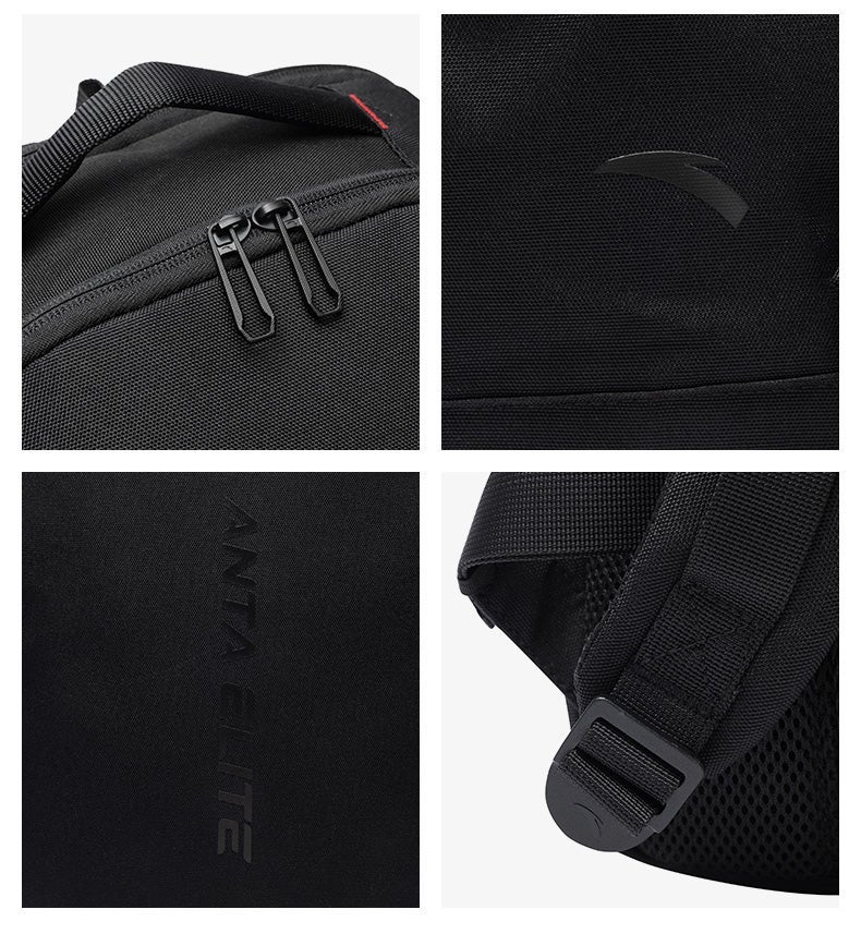 ANTA Unisex Backpack Black-CROSS TRAINING - Image 3