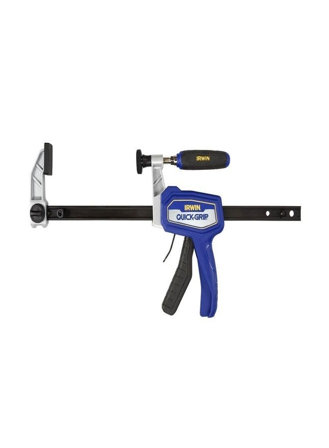 IRWIN QUICK-GRIP Clamps for Woodworking‚ Medium Duty Hybrid Clamp, 12 Inch (IRHT83500) - Image 1