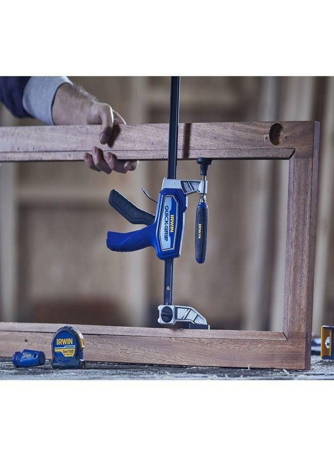 IRWIN QUICK-GRIP Clamps for Woodworking‚ Medium Duty Hybrid Clamp, 12 Inch (IRHT83500) - Image 4