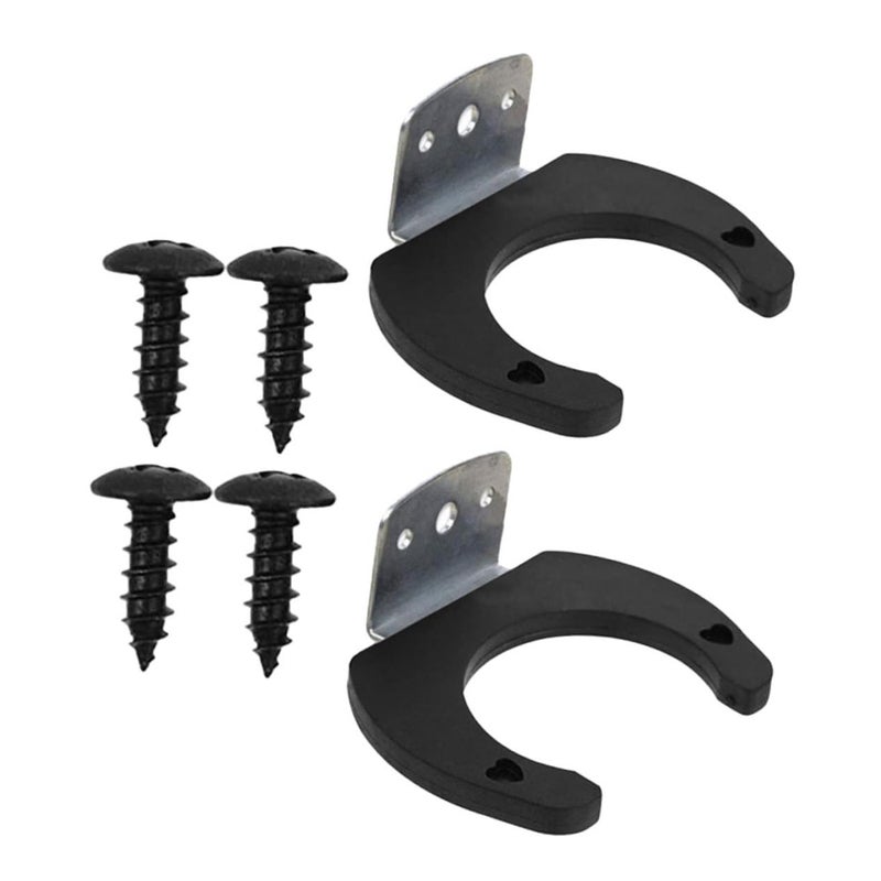 Heavy Duty Metal Microphone Wall Mount Holder 2 Pack For Home Studio And KTV - Image 2