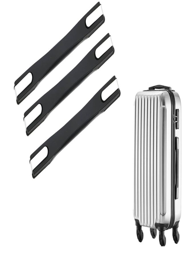 Tumery Repair Replacement Luggage Pull Handle for VIP Safari, American turistr, Skybag Suitcase Trolley Bag Suitcases Handle for Luggage Parts Black (3 Pcs Handle) - Image 1