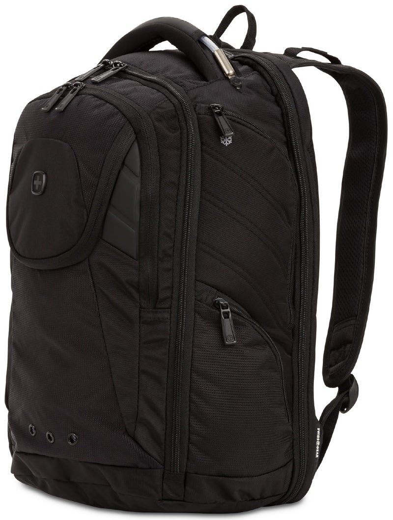 SWISSGEAR SwissGear 2762 ScanSmart Laptop Backpack, Black, 17-Inch, Black, 17-Inch, 2762 Scansmart Laptop Backpack  - Image 1
