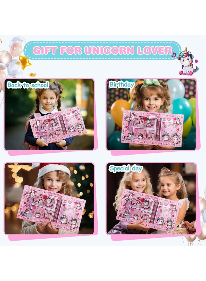 Unicorn Stationery Set for Kids Fun & Creative Supplies - Image 2