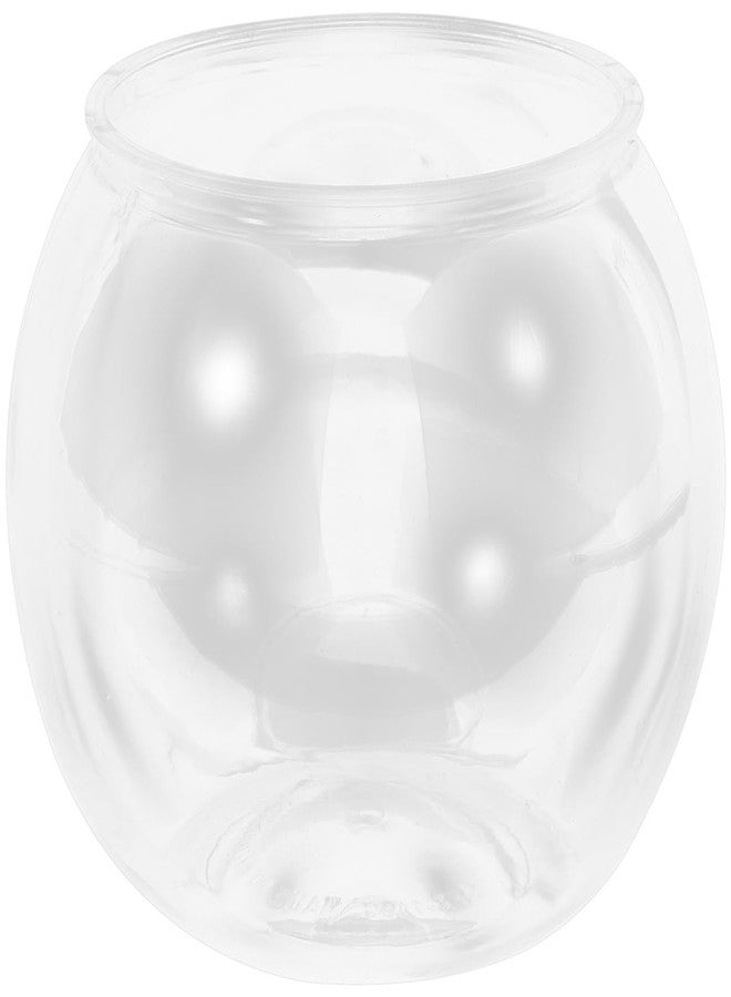 VICASKY Fish Bowl Goldfish Tank Round Bowls Large Small - Transparent Aquarium Terrarium Hydroponic Planter for Centerpieces Decor Desktop Fishbowl Unbreakable Transparent Pet Round Fish Tank Decor - Image 1