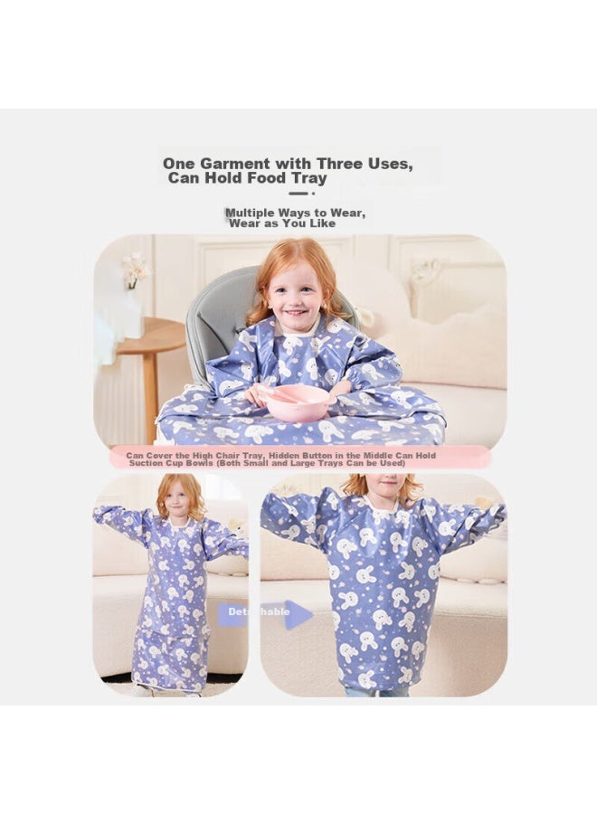 9i9 Baby Dining Cover Chair, Waterproof, Detachable, Infant And Child Reverse Wear Bib, Splash-proof A, A122 - Image 2