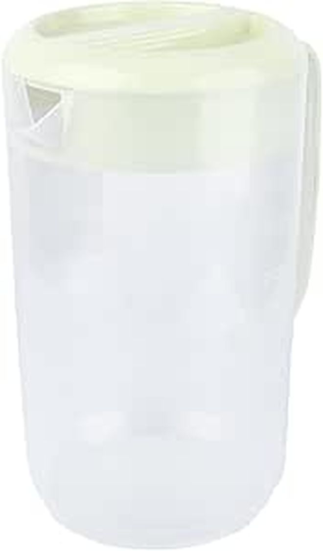 Large Plastic Water Pitcher 4000ml With Lid Cold Juice Jug For Refrigerator - Image 1