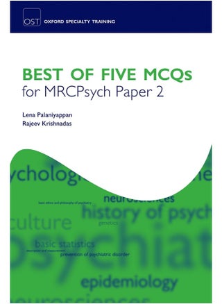 Best of Five McQs for Mrcpsych Paper 2 - pzsku/Z60D36ED79780DE1C07C2Z/45/_/1737880075/f9c818fb-a948-4d8b-9f98-901f049f6f19