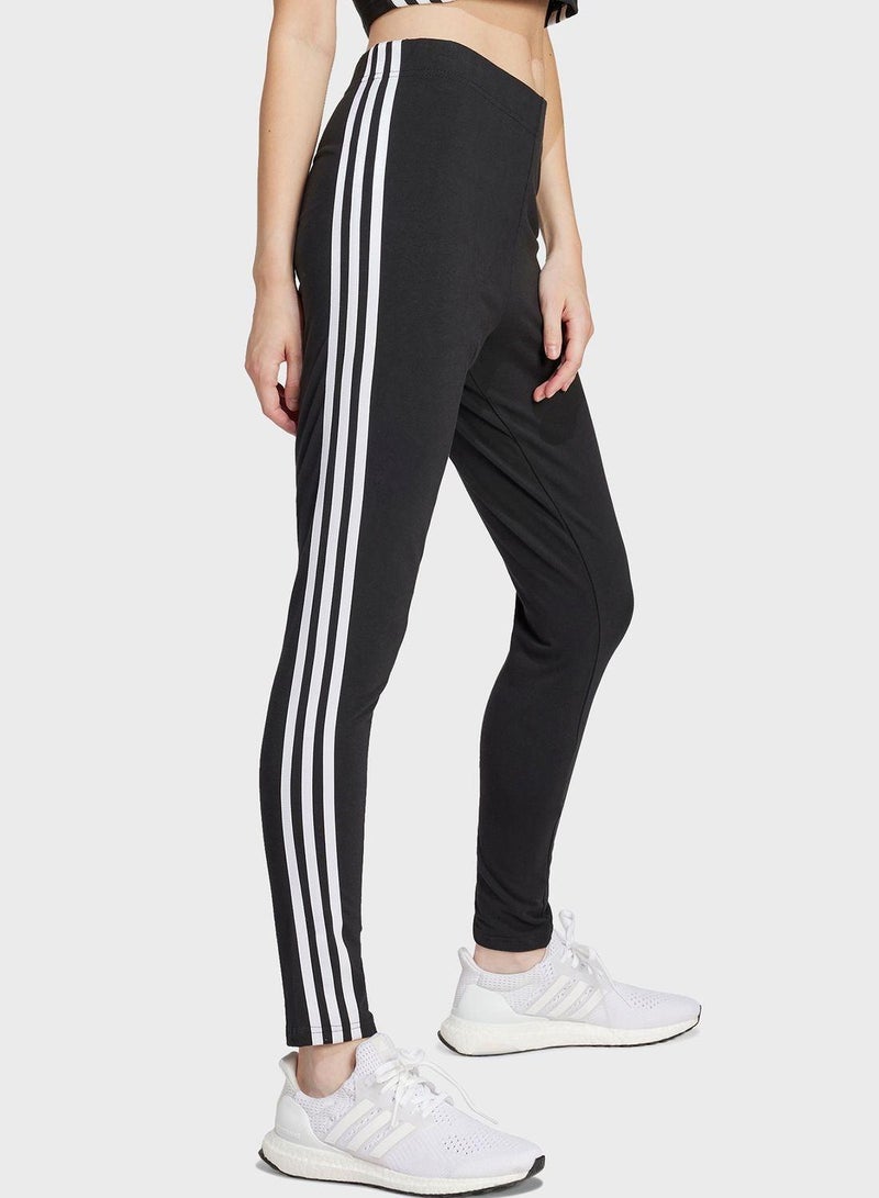 Adidas W Fi 3S Legging Black Training Tights For Women Xs - Image 5