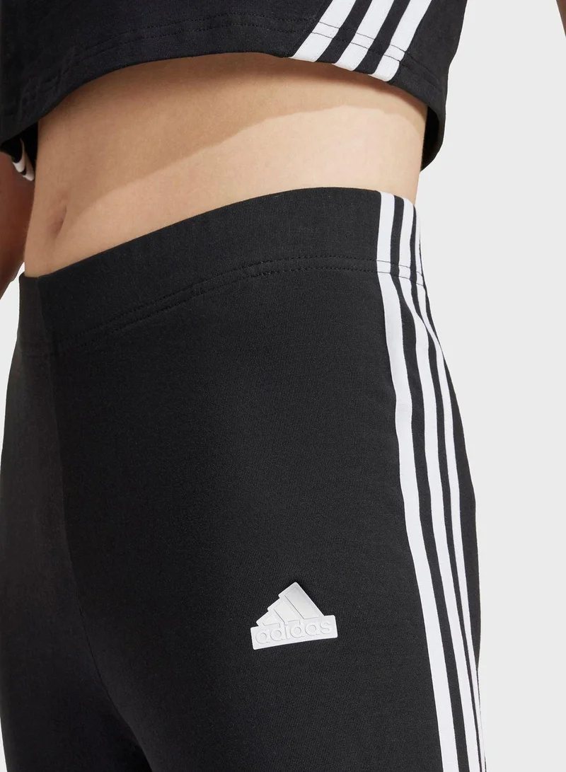 Adidas W Fi 3S Legging Black Training Tights For Women Xs