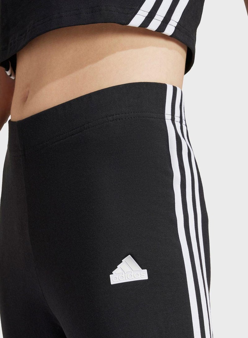 Adidas W Fi 3S Legging Black Training Tights For Women Xs - Image 3