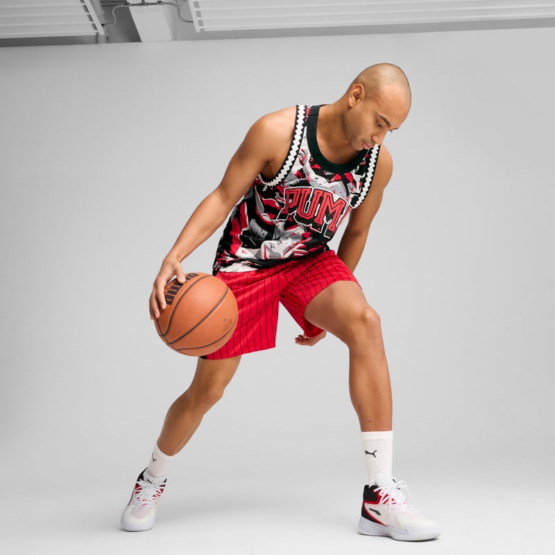 بوما شورت Rival Rage Heritage بطبعة على كامل التصميم للرجال - Image 3