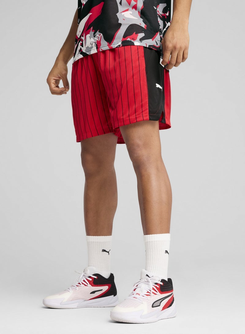 بوما شورت Rival Rage Heritage بطبعة على كامل التصميم للرجال - Image 1