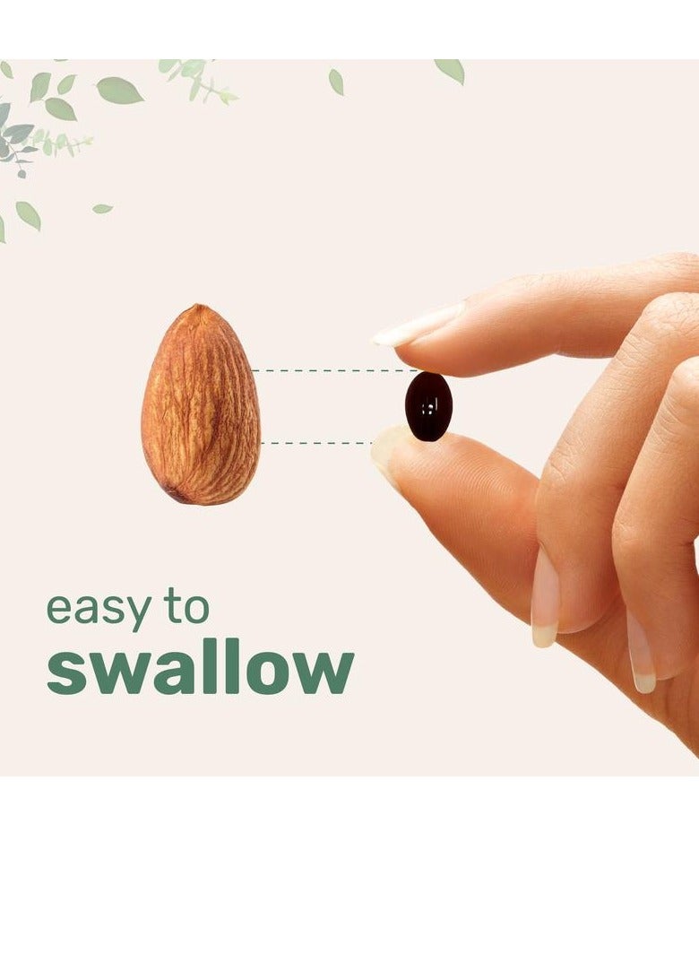 مايكرو إنجريدينتس Astaxanthin 12mg,120 Softgels  مكمل مضاد للأكسدة الطبيعي للعين والمفاصل وصحة الجلد ، مصدر الطحالب الدقيقة  إمدادات 4 أشهر  يدعم الدورة الدموية الداخلية والتسمير الطبيعي ، غير الكائنات المعدلة وراثياً - Image 3