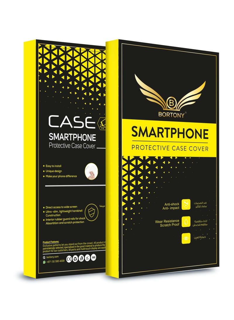 BORTONY Protective Case Cover With Finger Grip Stand For Samsung Galaxy Note 20 - Image 4