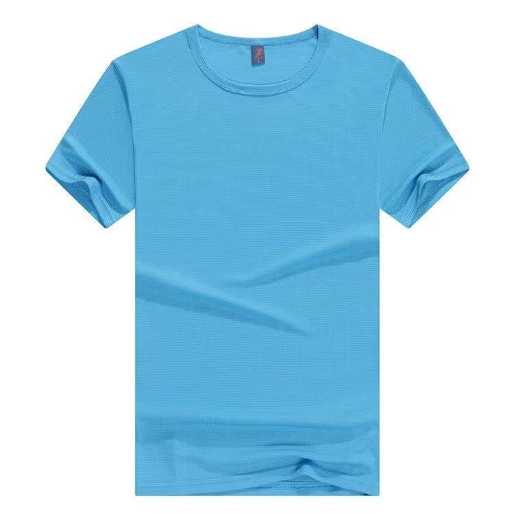 Breathable Quick-Dry Crew Neck T-Shirt for Men, Women, and Children with Logo Embroidery for Corporate Events and Election Campaigns Wholesale - Image 1