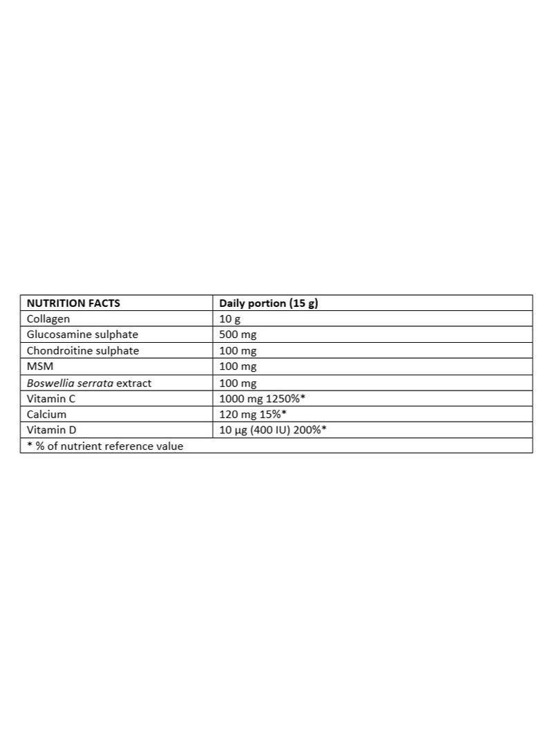 اكتف لاب فارما كولاجين للمفاصل والجسم، بنكهة التوت والفراولة، 300 غرام - Image 3