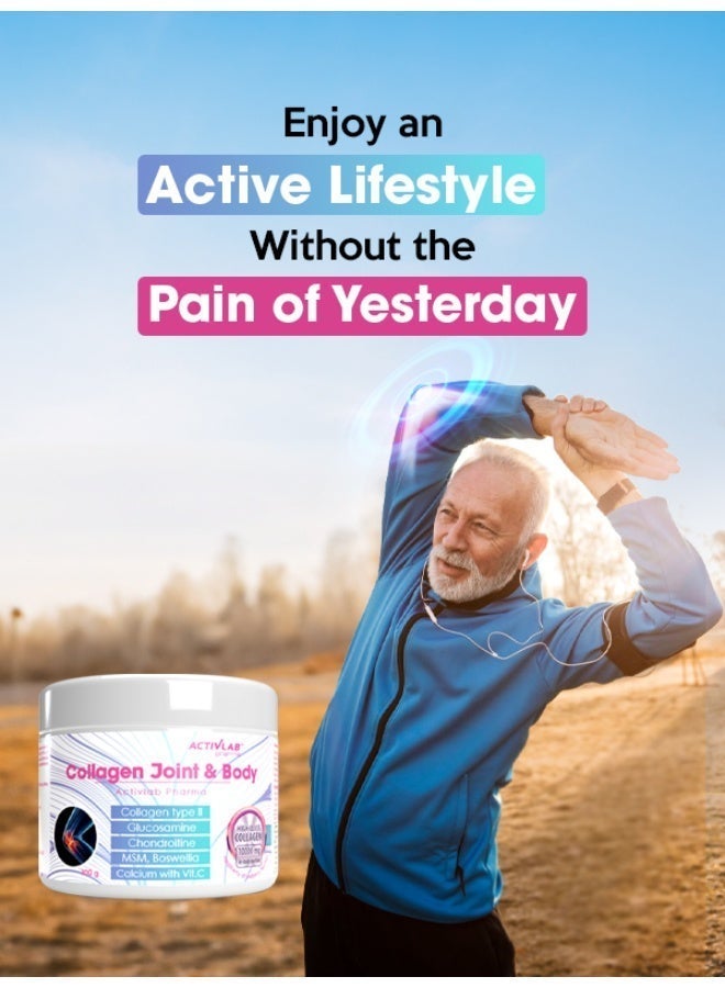 Activlab Pharma Collagen Joint & Body, Raspberry-strawberry flavour, 300g - Image 5