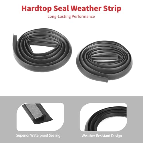 Linskip Rubber Seal for Rear Hardtop Gap Compatible with 24 Door Ford Bronco Bronco Raptor 20212025 2026 Waterproof Seal for Rear Window Hardtop and Body Junction - Image 3