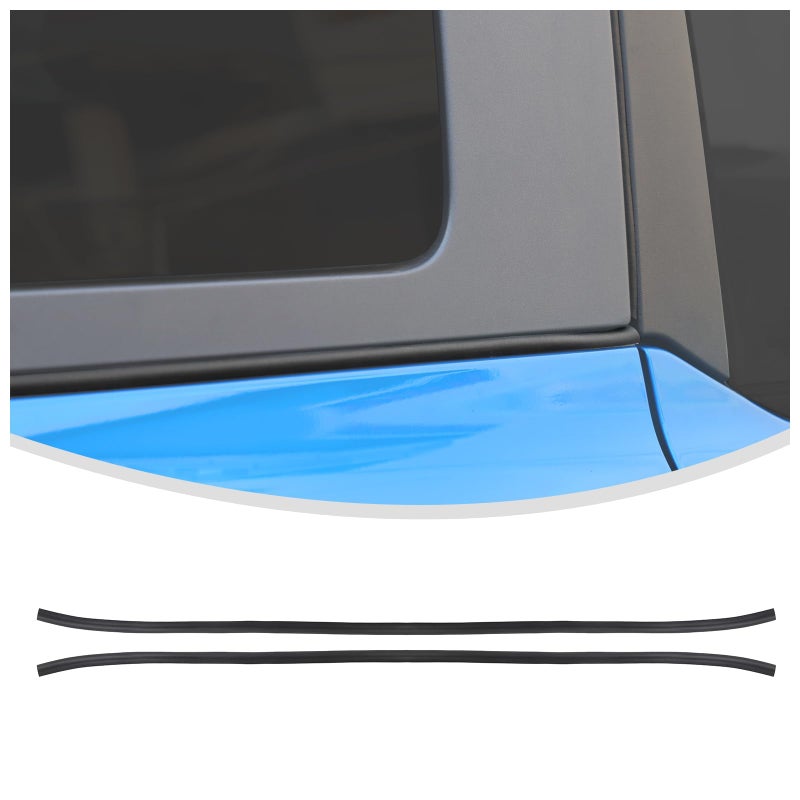 Linskip Rubber Seal for Rear Hardtop Gap Compatible with 24 Door Ford Bronco Bronco Raptor 20212025 2026 Waterproof Seal for Rear Window Hardtop and Body Junction - Image 2
