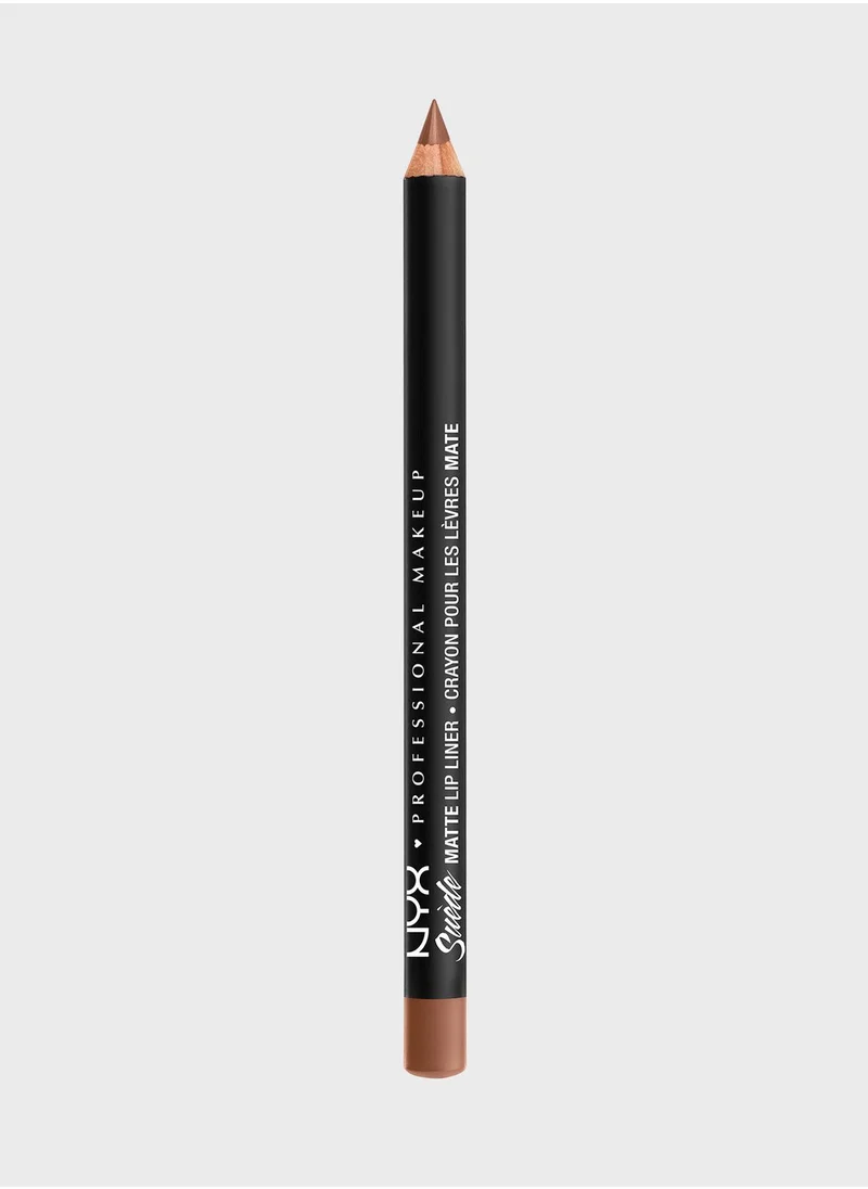 NYX PROFESSIONAL MAKEUP Suede Matte Lip Liner - Soft-Spoken