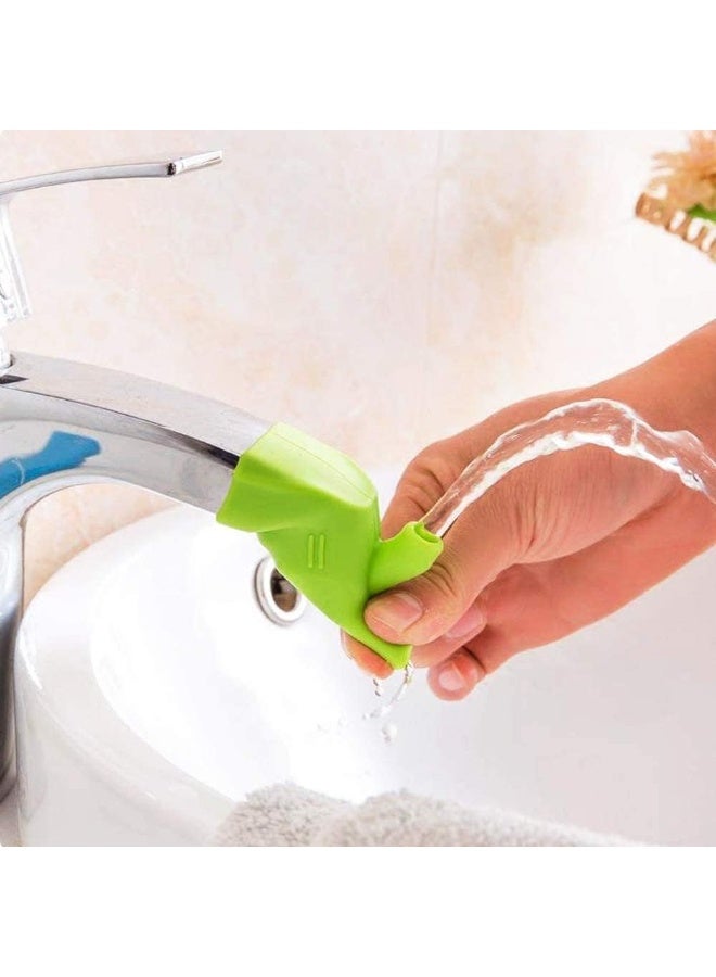 وصلة لصنبور حوض الاستحمام للاطفال موسع لحوض غسيل اليد للحمام - 3 قطع - Image 1