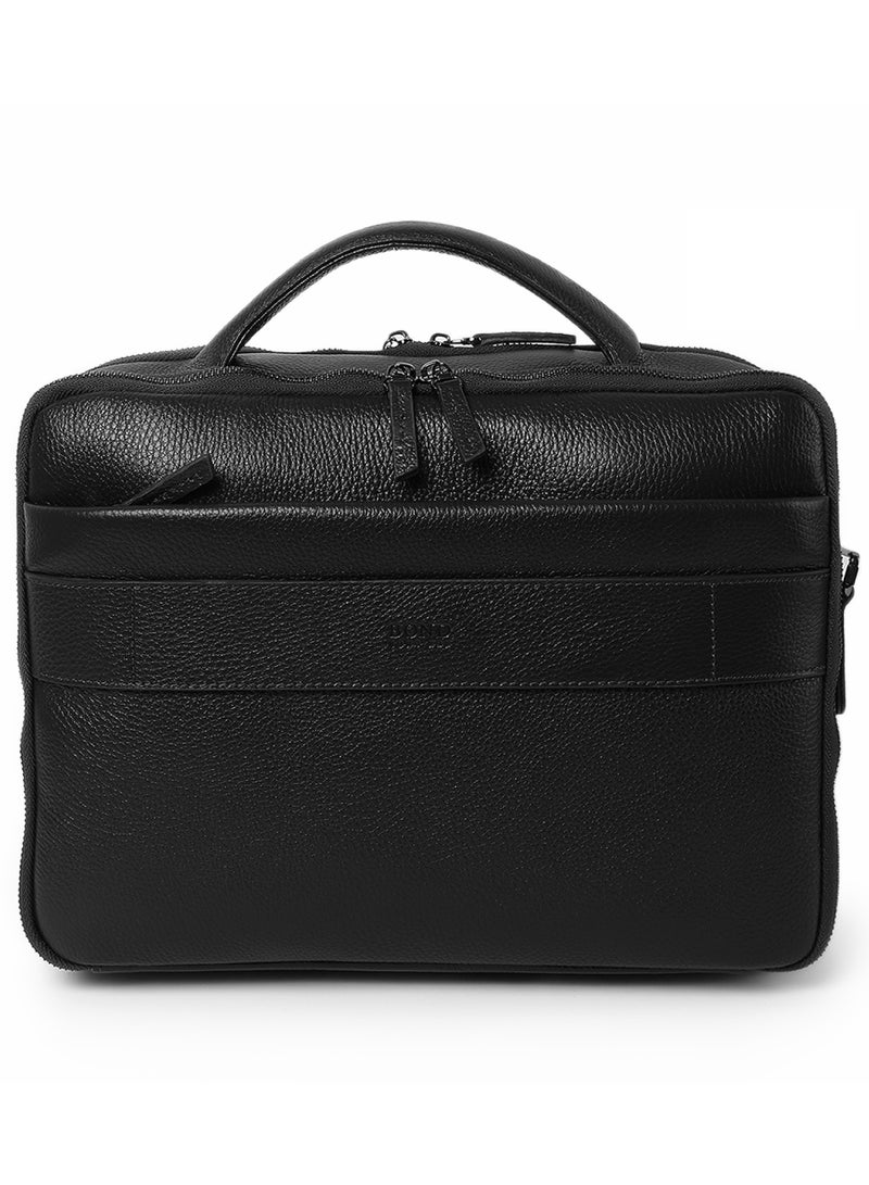 Bond The Bond Leather Laptop Bag Black - 1095 / 1440 - Image 3