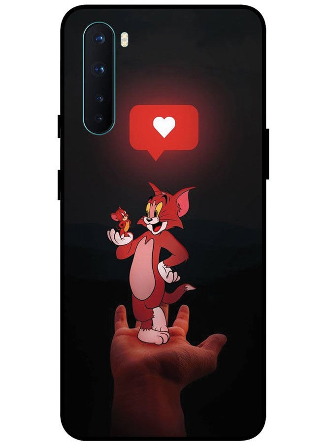 EYE CATCH - Protective Case Cover For OnePlus Nord Smart Series Printed Protective Case Cover for OnePlus Nord Tom & Jerry - Image 1