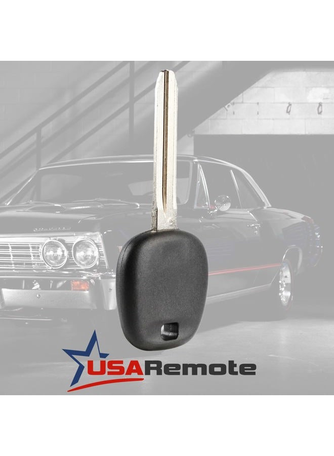 USARemote Uncut Transponder Ignition Key fits Toyota with 4C Chip - Image 2