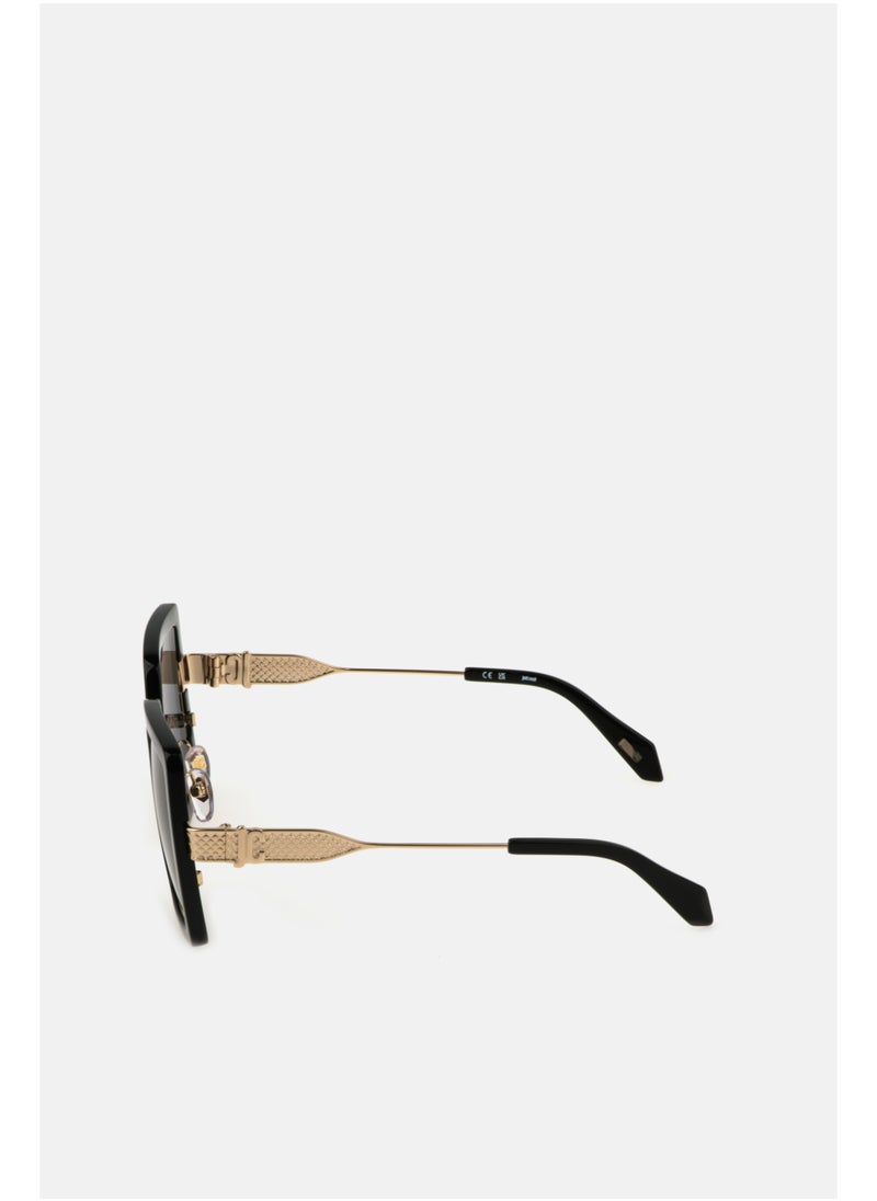 Just Cavalli Women's Stainless steel Sunglasses SJC041 530Z42 - Lens Size: 53 Mm - Total Shiny Black  - Image 3