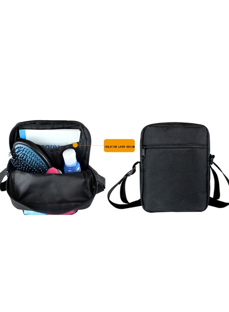 Pikachu Cartoon Primary And Secondary School Students Three-piece Schoolbag Large Capacity Three-piece Set - Image 4
