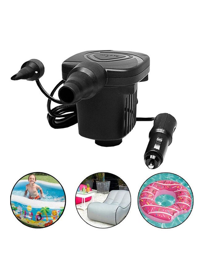 Portable Electric Air Pump Black 10.5 x 10.2 x 10.3cm - Image 1