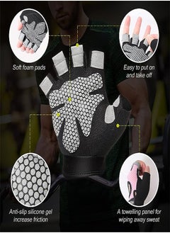 Goolsky Breathable Workout Gloves Gym Gloves For Weight Lifting Exercise Fitness Training Cycling Sports Gloves Men & Women  - Image 5