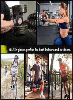 Goolsky Breathable Workout Gloves Gym Gloves For Weight Lifting Exercise Fitness Training Cycling Sports Gloves Men & Women  - Image 3