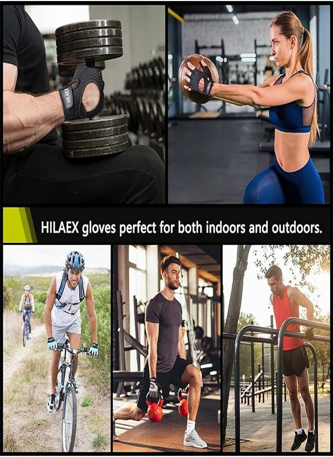 Goolsky Breathable Workout Gloves Gym Gloves For Weight Lifting Exercise Fitness Training Cycling Sports Gloves Men & Women  - Image 3