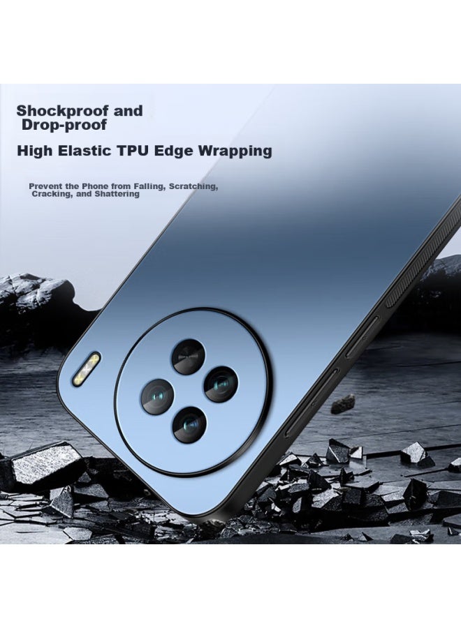 Shangsu, Suitable For Vivox90 Phone Case, Vivox90s Protective Cover, Full Lens Protection, Ag Frosted Anti-drop Soft Case, Vivo Simple Business Style, For Women And Men, Outer Shell, Graphite Black - Image 5