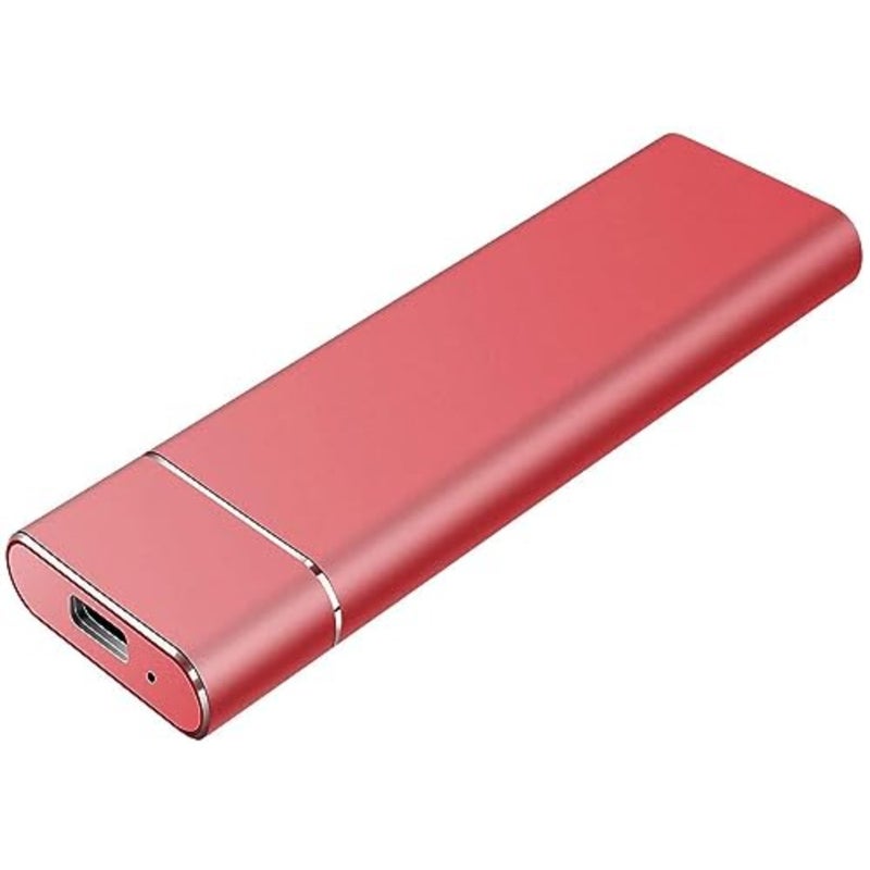 External Hard Drive Type C USB 2.0 Portable 1TB 2TB Hard Drive External HDD Compatible for Mac Laptop and PC 2TB RED-LN2 - Image 1