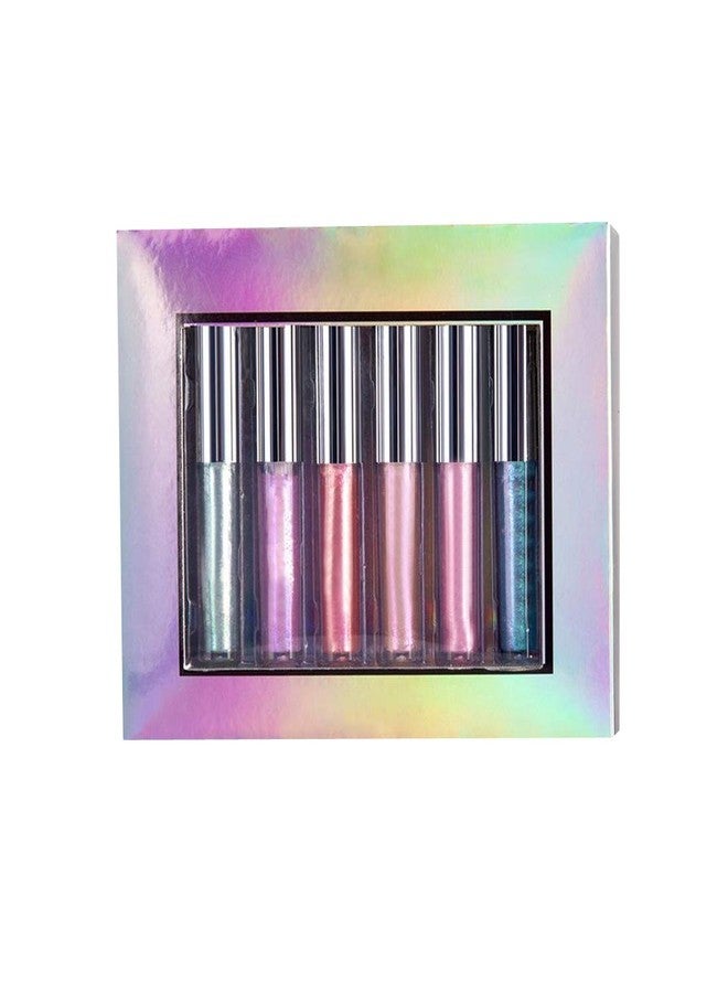 Futaba Long-Lasting Dye Liquid Lip Gloss-Multi Color-6Pcs - Image 3
