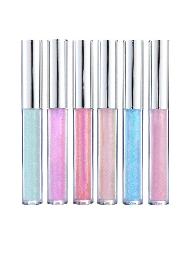 Futaba Long-Lasting Dye Liquid Lip Gloss-Multi Color-6Pcs - Image 1