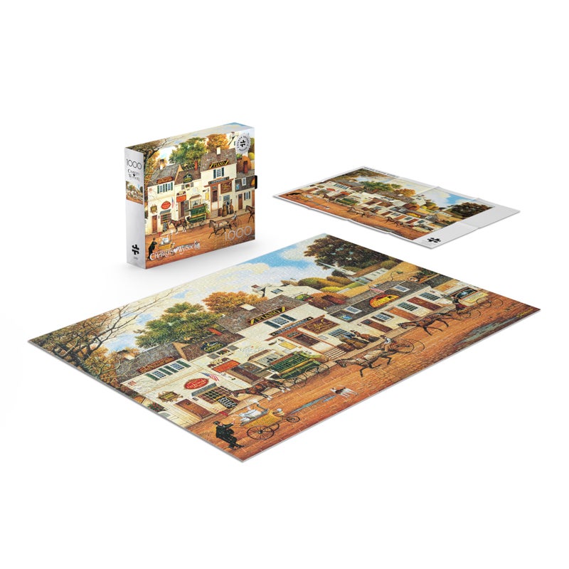 Buffalo Games - Silver Select - Charles Wysocki - Charles Wysocki - Olde Cape Cod - 1000 Piece Jigsaw Puzzle for Adults -Challenging Puzzle Perfect for Game Nights - Finished Size is 26.75 x 19.75 - Image 4