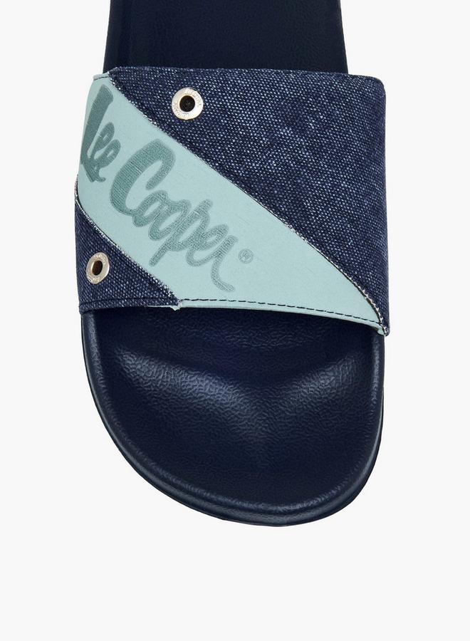 Lee Cooper Men Logo Detail Slides - Image 3