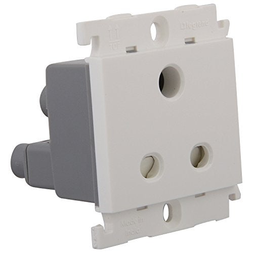 Legrand Polycarbonate Mylinc 6A 2/3Pin Multi-Socket 675550 (White) - Image 2