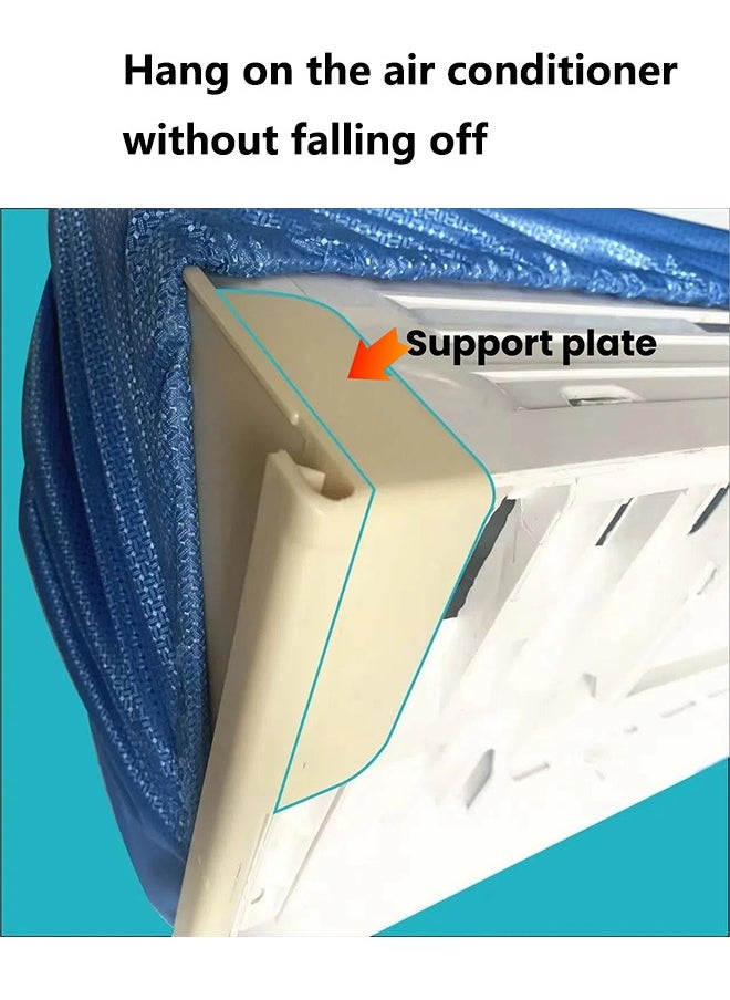 YELIN Air Conditioner Cleaning Cover With Drain Pipe And Side Plate  - Image 4