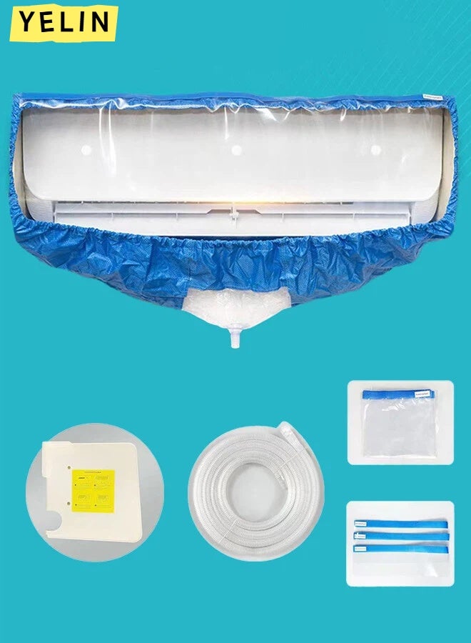 YELIN Air Conditioner Cleaning Cover With Drain Pipe And Side Plate - Image 1