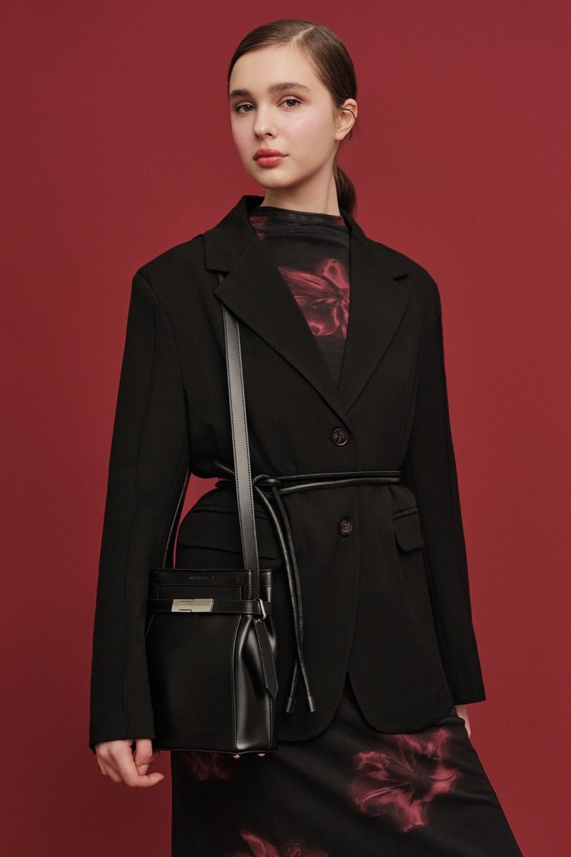 Manuka Classic Cut Blazer Jacket Black  - Image 1